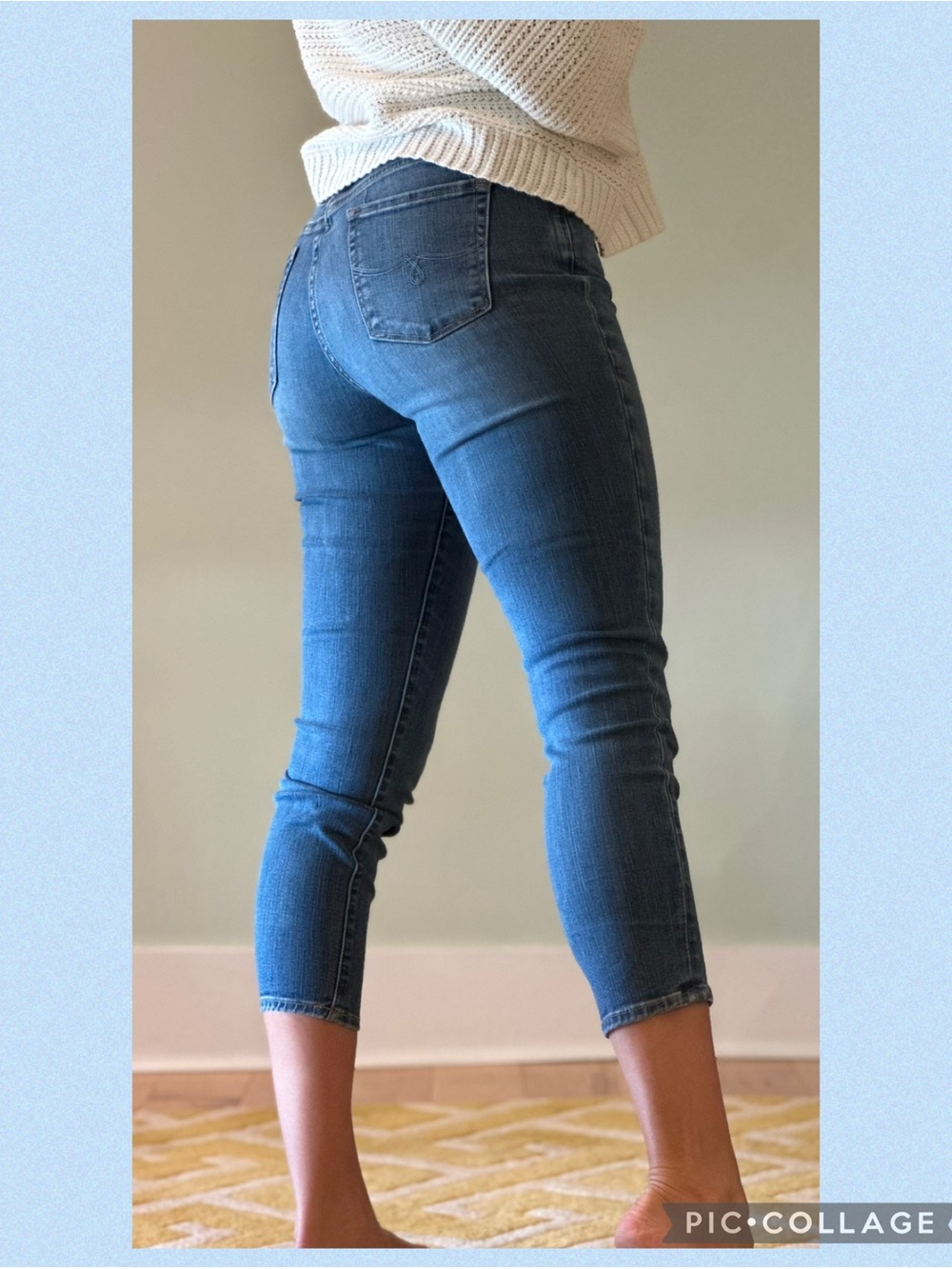 Lucky Brand Lolita Capri Skinny Jeans 8/29